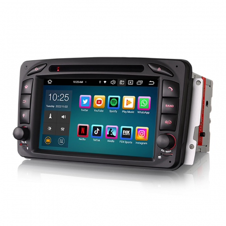 Navigatie auto, Pachet dedicat Mercedes Benz Viano Vito G-Class W463 C-Class W203 CLK W209, Android 13 [3]
