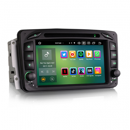 Navigatie auto, Pachet dedicat Mercedes Benz Viano Vito G-Class W463 C-Class W203 CLK W209, Android 13 [4]