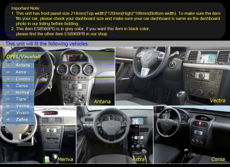 Navigatie auto, Pachet dedicat Opel Astra Combo Signum Corsa, Android 13 [11]
