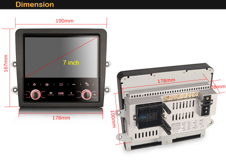 Navigatie auto, Pachet dedicat Porsche Cayman/Boxster/718/911/981/997, Android 11, 7 inch, Octa Core [20]