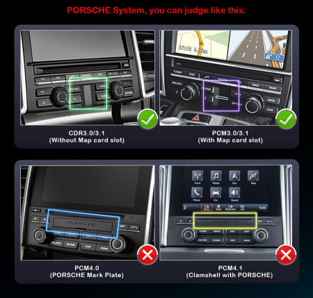 Navigatie auto, Pachet dedicat Porsche Cayman/Boxster/718/911/981/997, Android 13 [13]