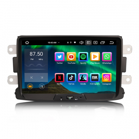 DACIA/RENAULT - Navigatie auto, Pachet dedicat Renault Dacia Duster Logan Sandero Dokker,  Android 13