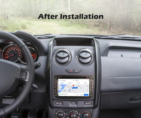 Navigatie auto, Pachet dedicat Renault/Dacia Duster Sandero Logan Lada Xray ,7 inch, Android 11, Octa Core [12]