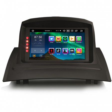 RENAULT - Navigatie auto, Pachet dedicat Renault Megane II (2002-2008), 7 Inch,Android 12