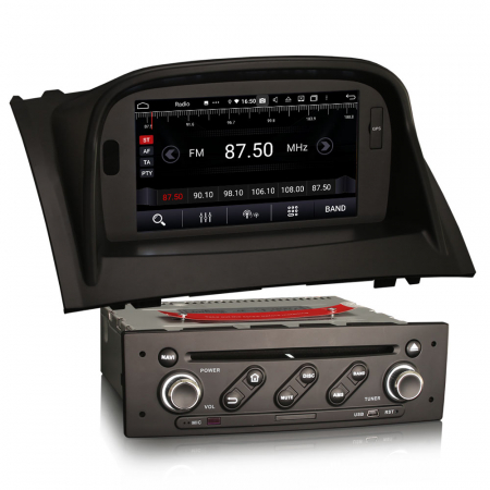 Navigatie auto, Pachet dedicat Renault Megane II, 7 inch,Octa Core, Android 10 [6]