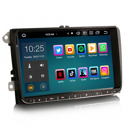 Navigatie auto, Pachet dedicat SKODA Yeti VW Amarok Crafter Caddy Transporter T6, Android 13 [2]