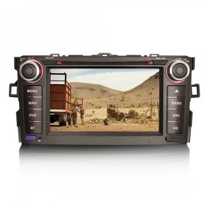 Navigatie auto, Pachet dedicat TOYOTA AURIS COROLLA ALTI,7 inch, Android 10, GPS, WIFI, DAB+,DVD,  2GB RAM, 16GB memorie interna [3]