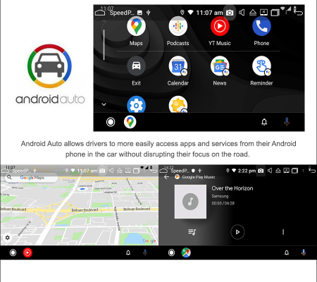 Navigatie auto, Pachet dedicat TOYOTA Corolla Altis AurisI,7 inch, Android 11, Octa Core [14]