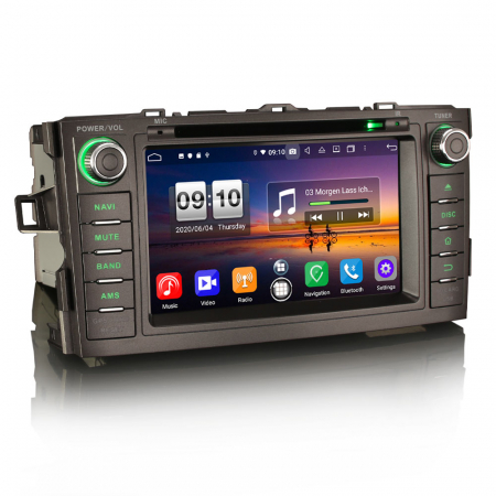 Navigatie auto, Pachet dedicat TOYOTA Corolla Altis AurisI,7 inch, Android 11, Octa Core [2]