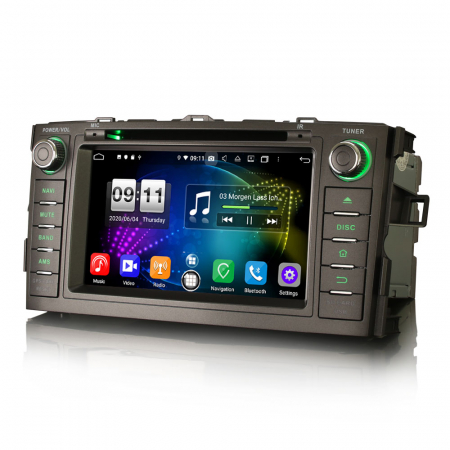 Navigatie auto, Pachet dedicat TOYOTA Corolla Altis AurisI,7 inch, Android 11, Octa Core [3]