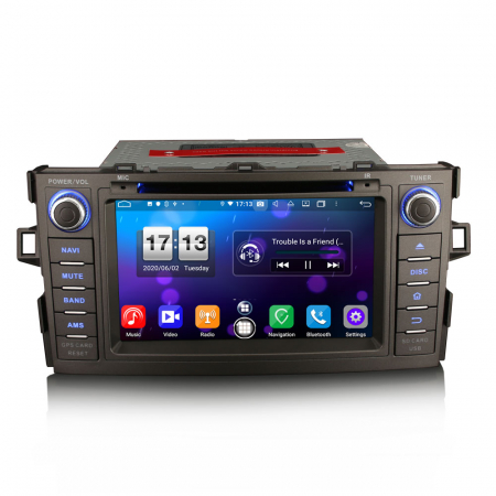 TOYOTA - Navigatie auto, Pachet dedicat TOYOTA Corolla Altis AurisI,7 inch, Android 11, Octa Core
