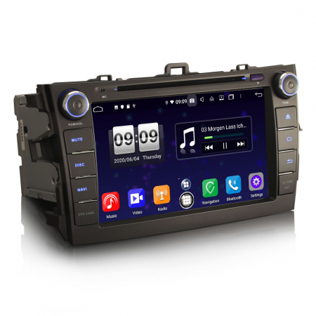 Navigatie auto, Pachet dedicat Toyota COROLLA E140 E150 ,8 inch, Android 11, Octa Core [6]