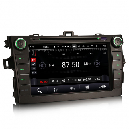 Navigatie auto, Pachet dedicat Toyota COROLLA E140 E150 ,8 inch, Android 11, Octa Core [5]