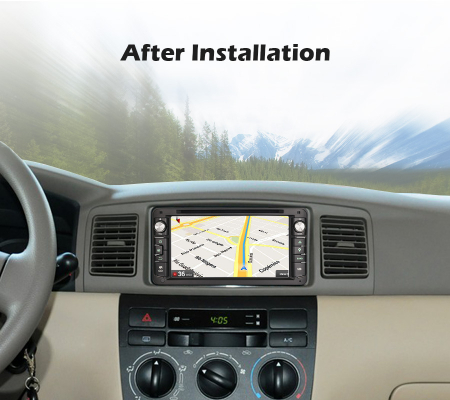 Navigatie auto, Pachet dedicat Toyota Corolla RAV4 Prado Vios Hilux, Android 10, 6.95 inch [10]