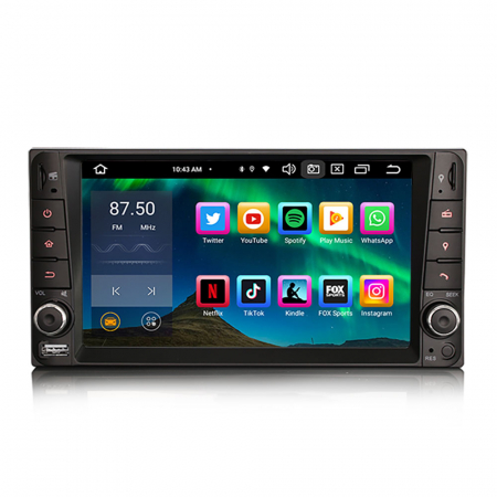 TOYOTA - Navigatie auto, Pachet dedicat Toyota Corolla RAV4 Terios, 7 inch, Android 13