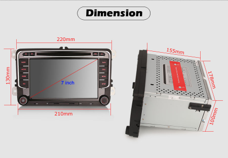 Navigatie auto, Pachet dedicat VW, 7 inch,Octa Core, Android 12 [22]
