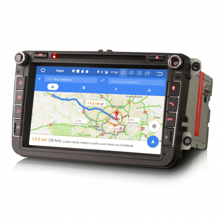 Navigatie auto, Pachet dedicat VW Golf Passat Polo Bora Seat Peugeot 307, android 12 [7]