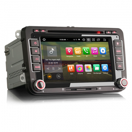 Navigatie auto, Pachet dedicat VW Golf Passat Tiguan Polo Eos Seat Skoda, Android 13 [2]