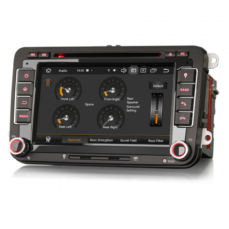 Navigatie auto, Pachet dedicat VW Golf Passat Tiguan Polo Eos Seat Skoda, Android 13 [4]