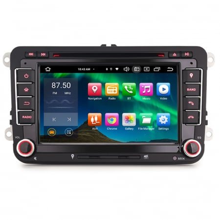 VW/SEAT/SKODA - Navigatie auto, Pachet dedicat VW Golf Passat Tiguan Polo Eos Seat Skoda, Android 13