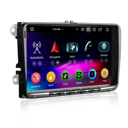 Navigatie auto, Pachet dedicat VW Golf Plus Jetta V Bora EOS Seat Alhambra Skoda Superb, Android 14 [1]