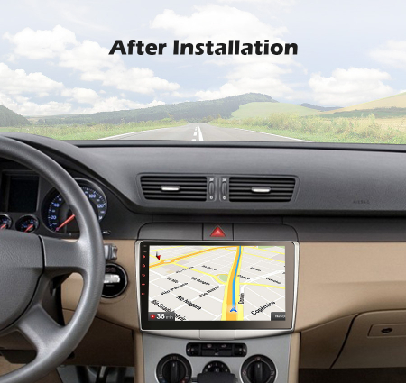 Navigatie auto, Pachet dedicat VW Passat B6 B7 CC ,10.1 inch, Android 12 [10]