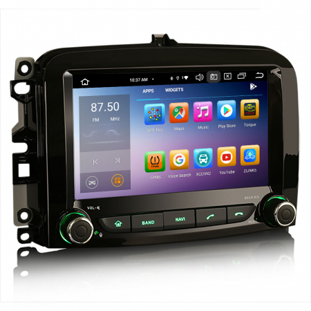 Navigatie auto, Pachet dedicatFiat 500L, Android 13, 7 inch [7]