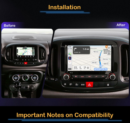 Navigatie auto, Pachet dedicatFiat 500L, Android 13, 7 inch [10]