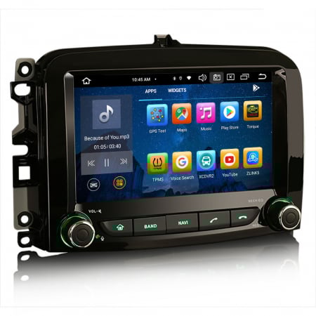 Navigatie auto, Pachet dedicatFiat 500L, Android 13, 7 inch [2]