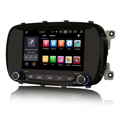 Navigatie auto, Pachet dedicatFiat 500X, Android 13, 7 inch [7]