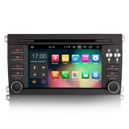 MERCEDES - Navigatie auto, Pachet dedicat Porsche Cayenne, Android 10, 7 inch, Octa Core