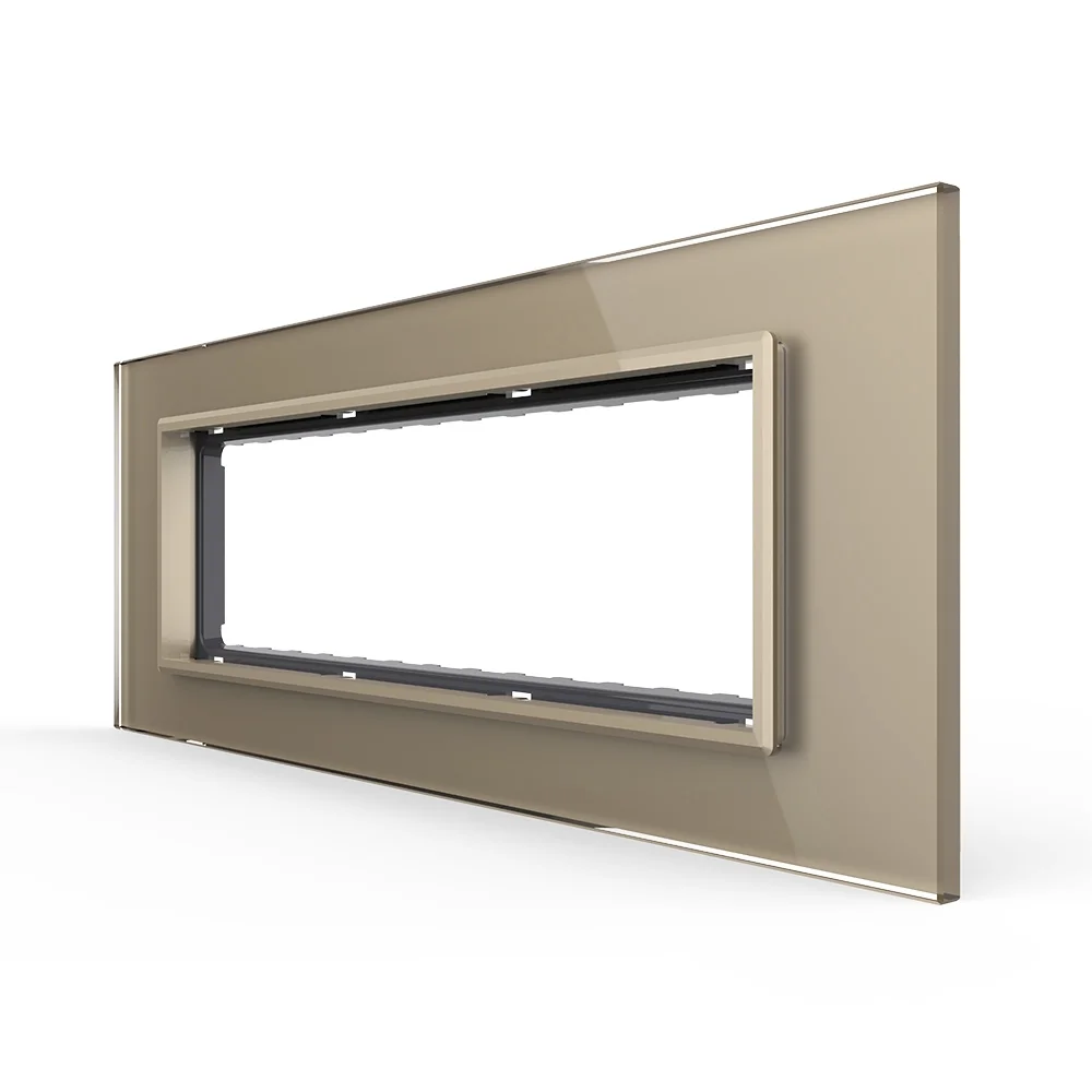 Livolo - Accesorii - Rama din sticla Livolo standard Italian 6/7 M