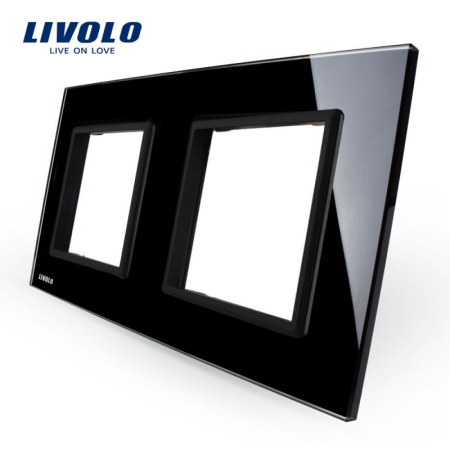 Livolo - Accesorii - Rama priza dubla Livolo din sticla