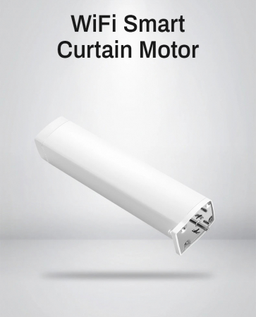 Sina draperii inteligente smart extensibila 1.8-3m, motor inteligent smart WiFi, control din app mobila Tuya, control telecomanda BT [4]