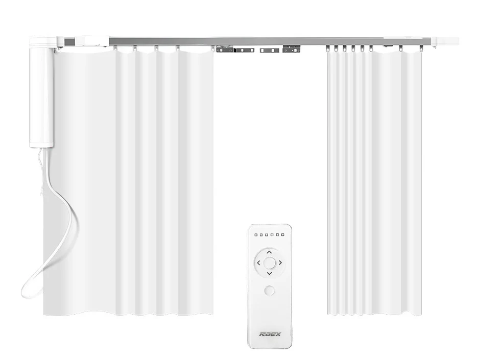 Sina draperii inteligente smart extensibila 2.3-4m, motor inteligent smart WiFi, control din app mobila Tuya, control telecomanda BT [0]
