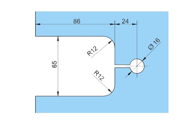 Set 2 balamale hidraulice Dorma Tensor perete/sticla [3]