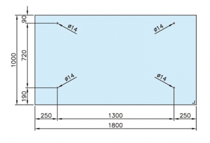 Set copertina cu tirant sticla 10-17,52 mm [2]