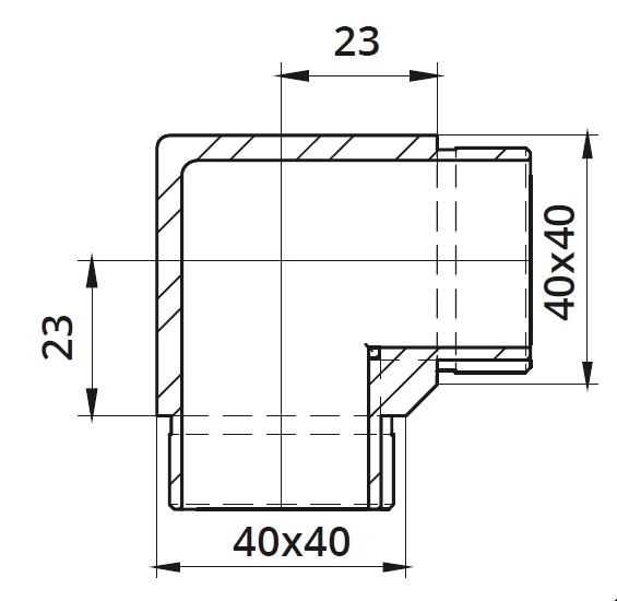 Ditec Kit pentru imbinare brat - DITEC QIKBG