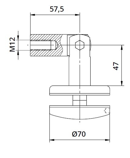 Conector copertina tija/sticla 8-17,52 mm [2]