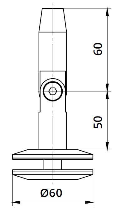 Conector copertina tija/sticla 8-17,52 mm [2]