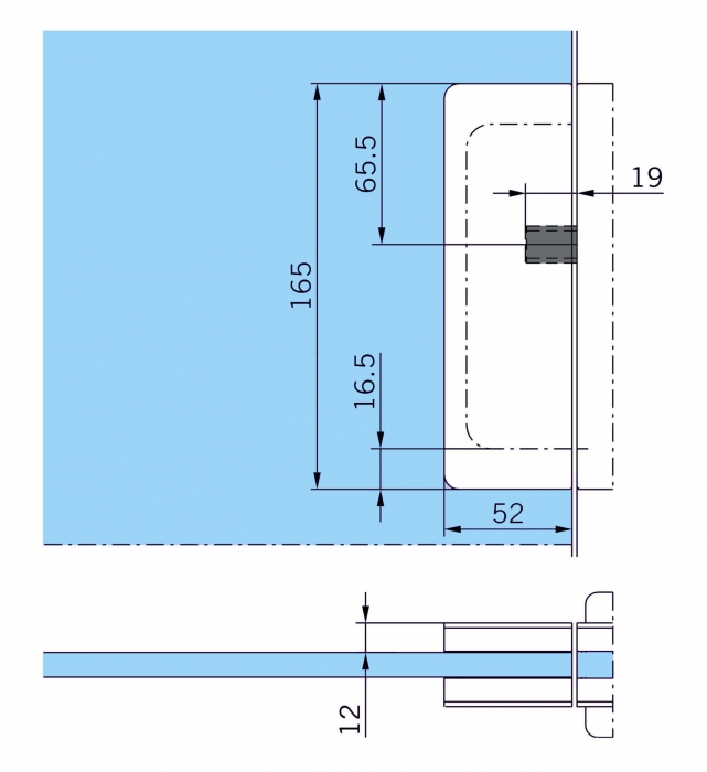 Contraplaca sticla GK 50 - pentru US 20 - Dorma Mundus Comfort [3]