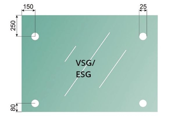 Set copertina cu tirant sticla 8-17,52 mm [2]
