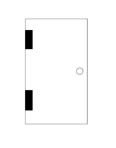 Balama hidraulica Biloba EVO Frame cu blocare 90°/180° fixare pe toc aluminiu [4]
