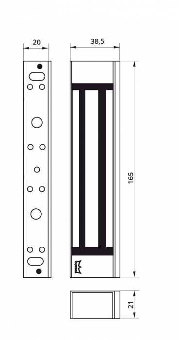 Broasca electromagnetica Dorma EM 1800 AH [3]