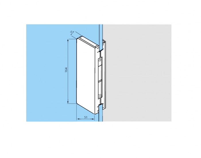 Contraplaca sticla GK 50 - pentru US 20 - Universal Light [4]