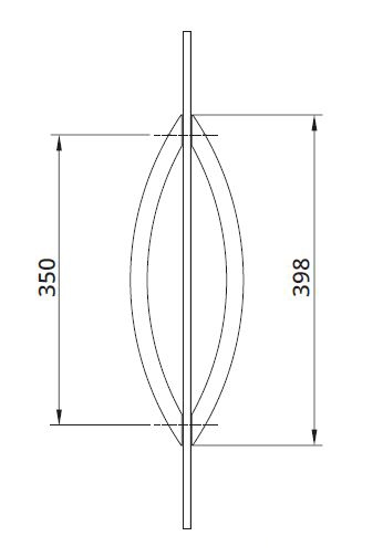 Maner oval Dorma Arcos [2]