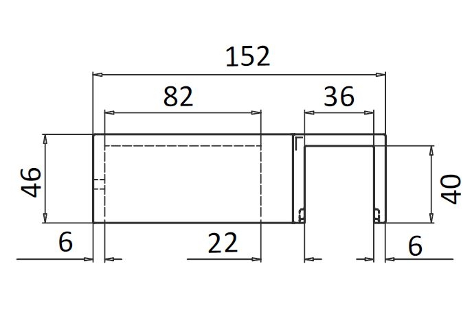 Suport fixare montant profil mana curenta Easy Glass® Hybrid [2]