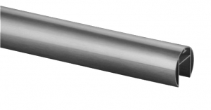 Mana curenta profil U balustrada sticla - Mana curenta profilata Ø42,4 mm, L=5000 mm