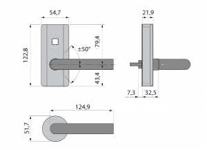 Incuietoare electronica Dorma C-lever Compact [3]