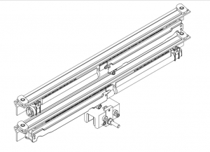 Usi glisante - Dormotion Muto Comfort L80 Dorma, set 2 buc